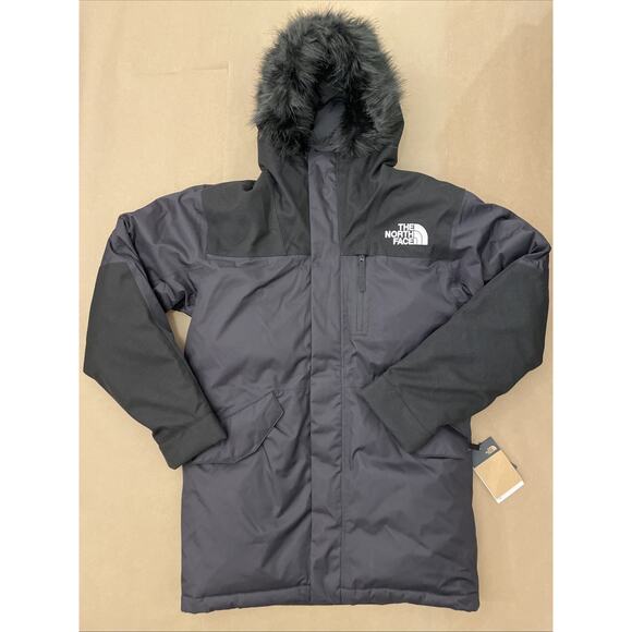 NEW Mens The North Face Bedford Down Parka Insulated Winter Jacket Black - Small - Picture 1 of 5